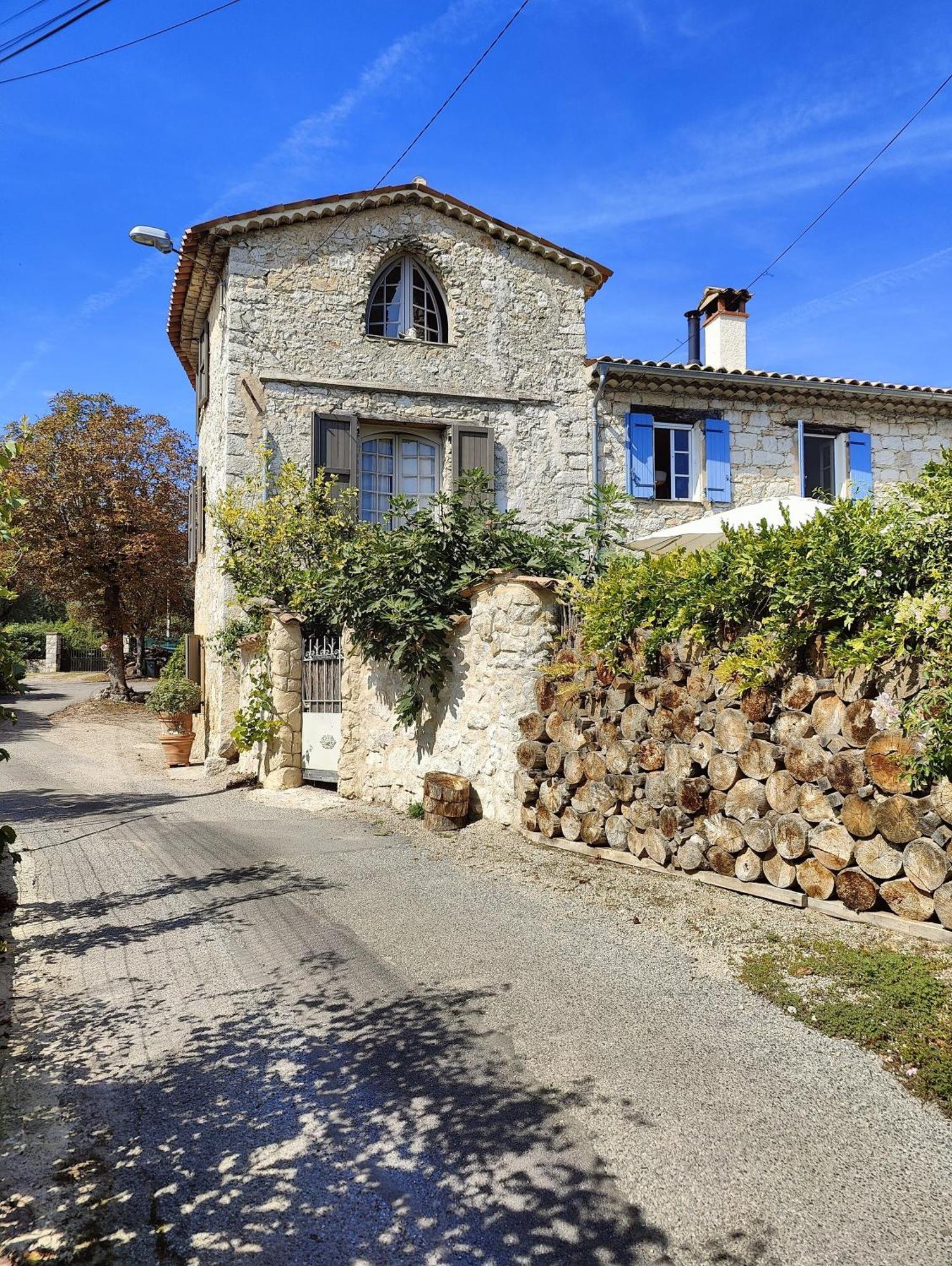 Le Mas Saint Pierre Roquefort Les Pins Eksteriør billede